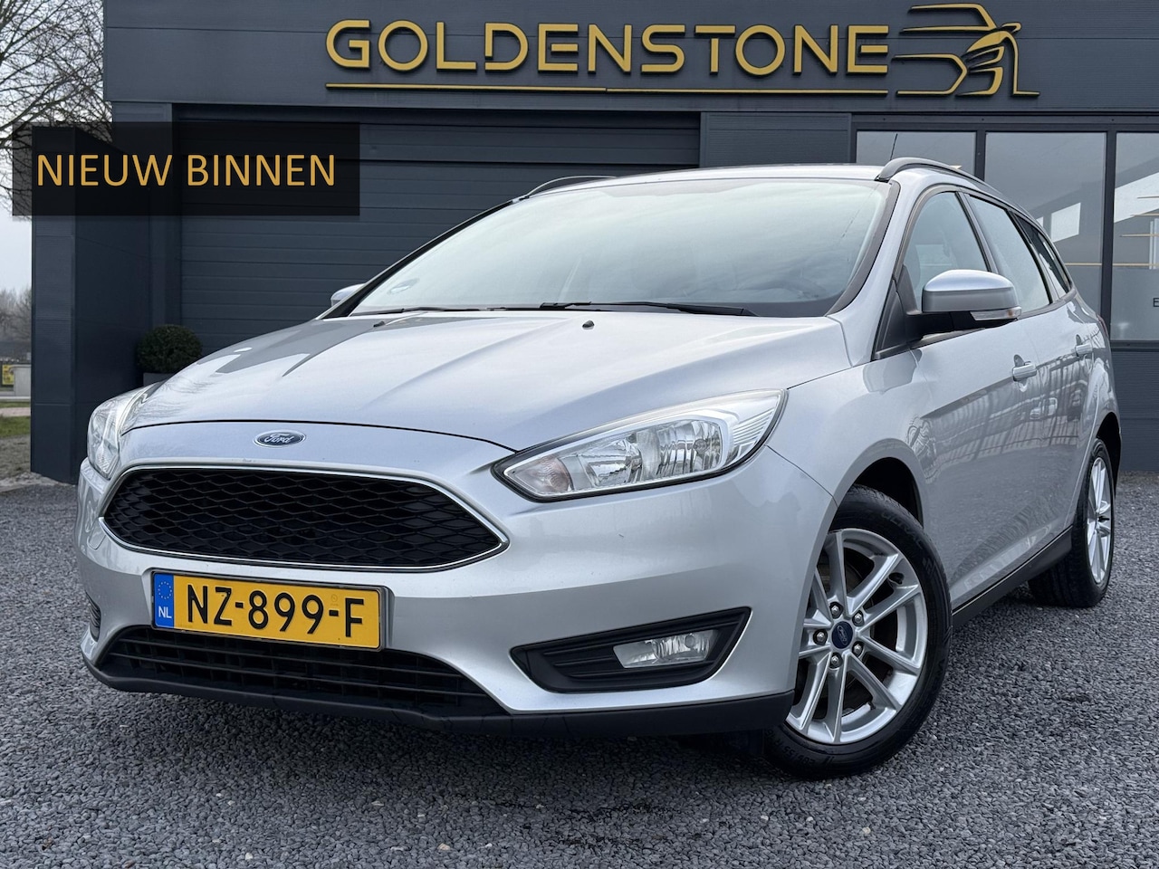 Ford Focus Wagon - 1.0 Lease Edition 2e Eigenaar,Navi,125pk,Clima,Cruise,Pdc,6 Bak,Lm velgen,Nieuwe Apk bij A - AutoWereld.nl
