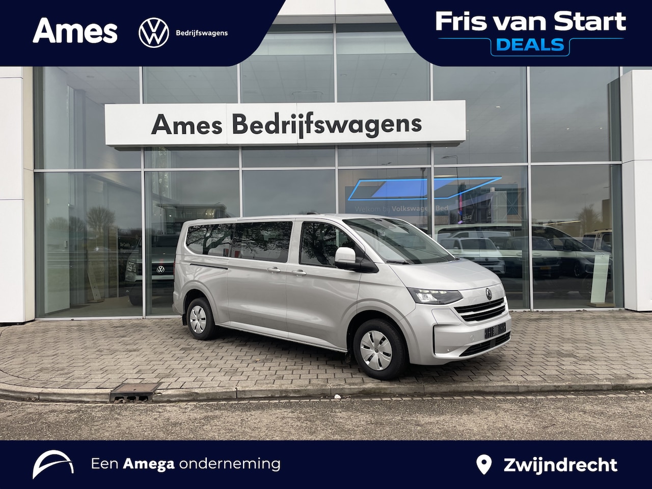 Volkswagen e-Transporter Kombi - L2 Life 64 kWh | 218PK | 9 Persoons | Navigatie - AutoWereld.nl
