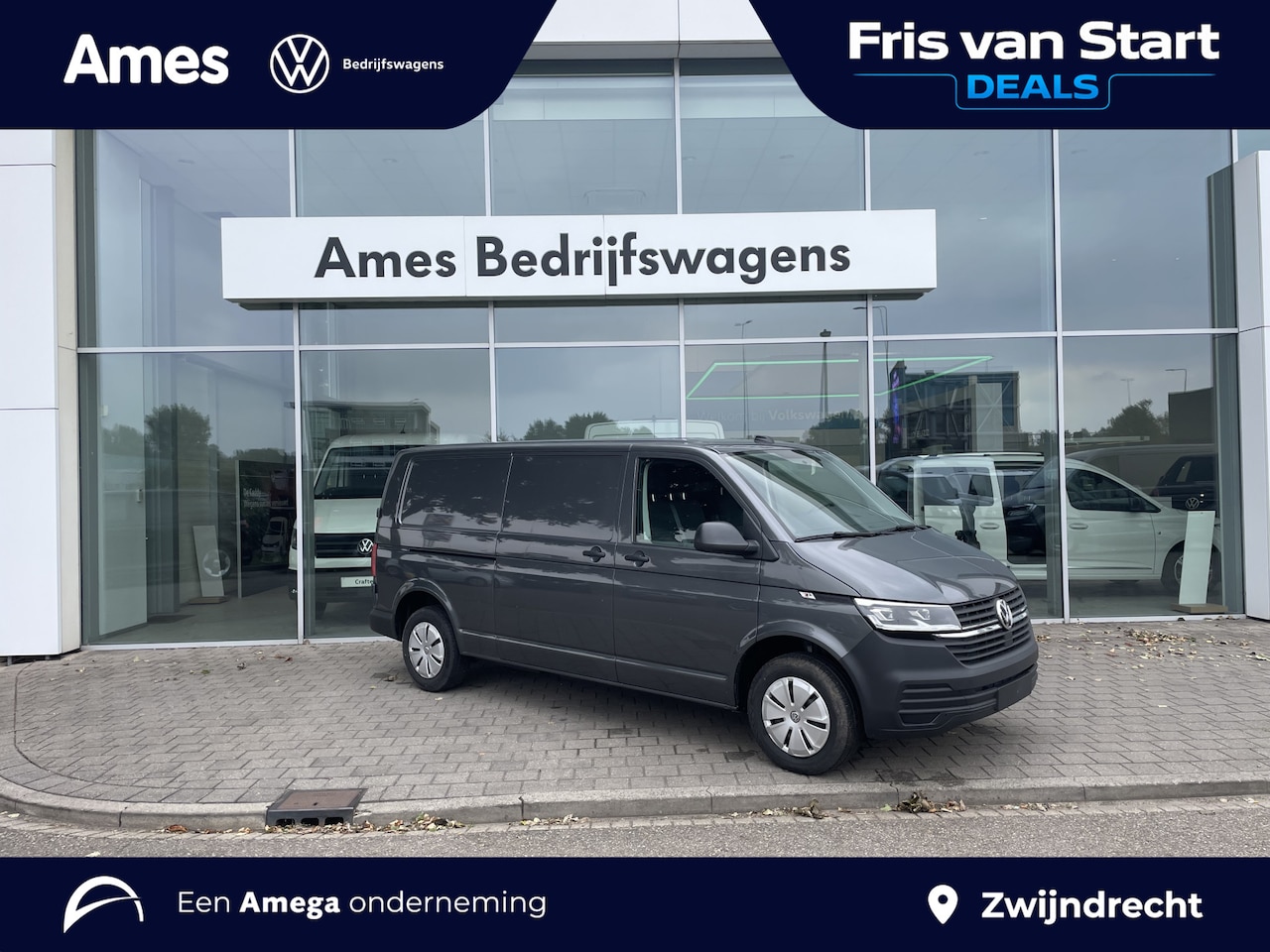 Volkswagen Transporter - 2.0 TDI 150 pk L2H1 28 | App connect | PDC | Cruise | Handgeschakeld - AutoWereld.nl