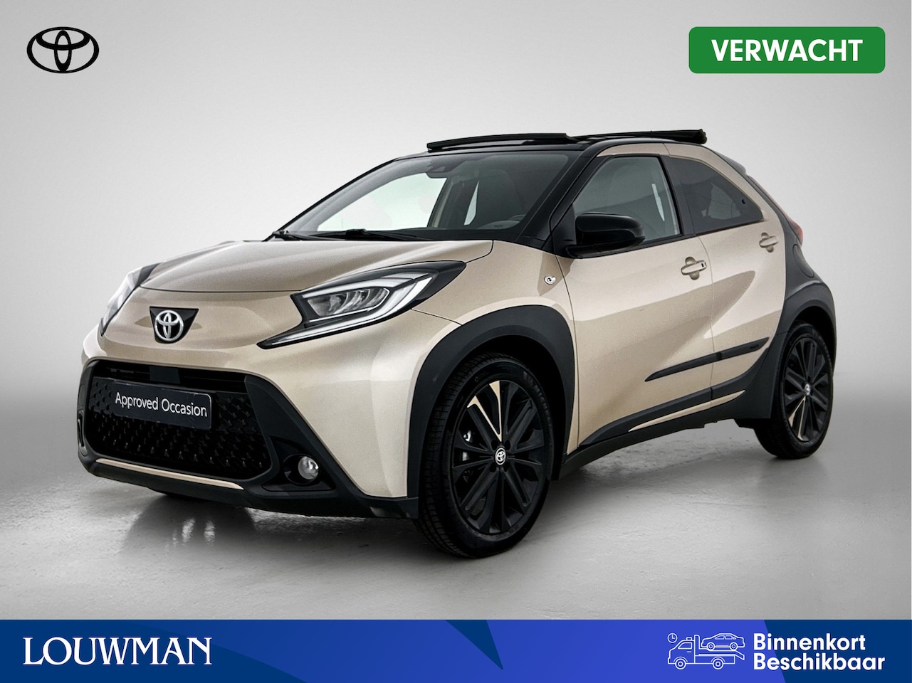 Toyota Aygo X - 1.0 VVT-i S-CVT Limited Cabrio | Cabriodak | Dealer Onderhouden | Navigatie | 18 inch LM V - AutoWereld.nl