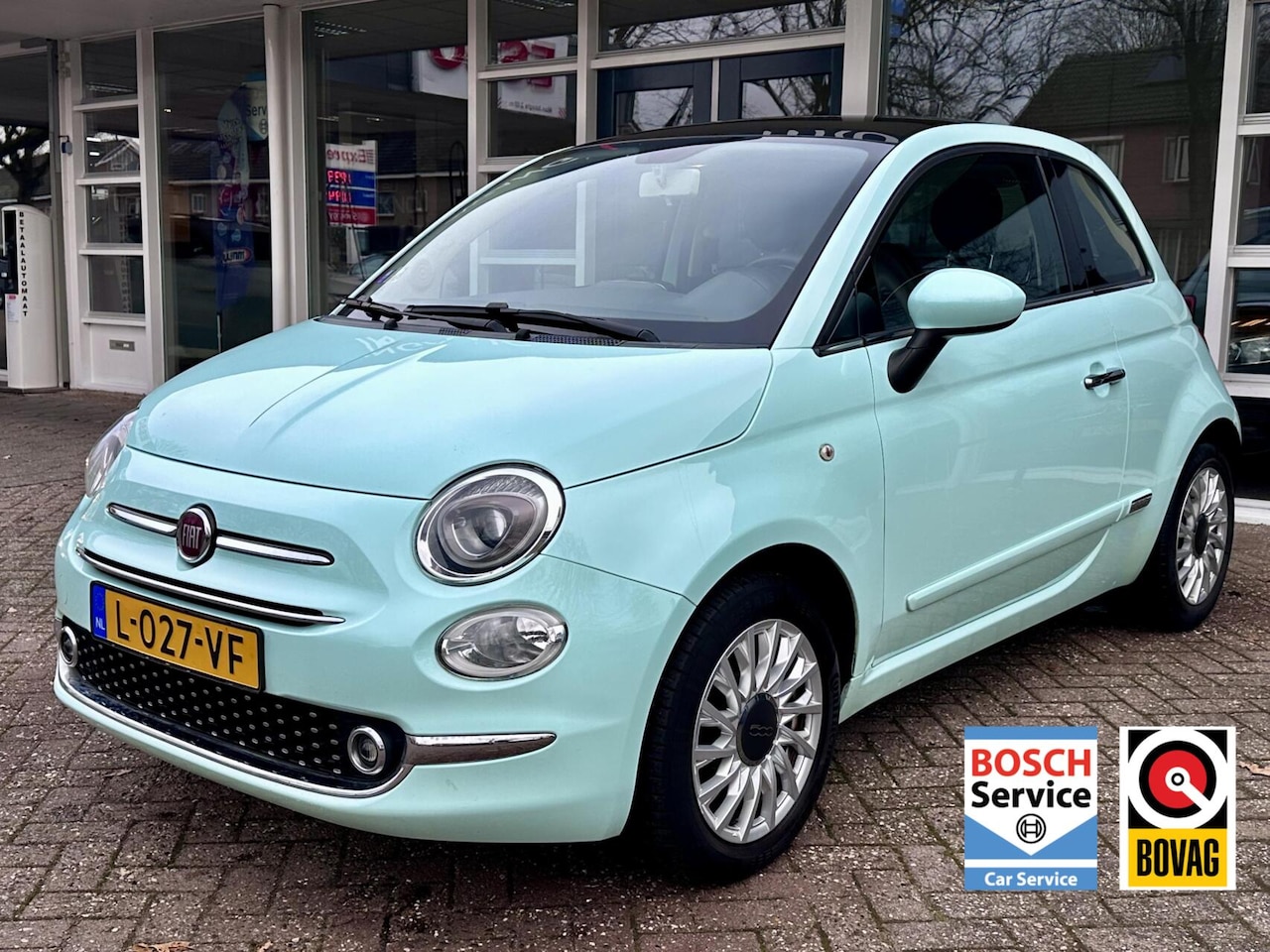 Fiat 500 - 1.2 Lounge Pano, Airco, Bluetooth, Pdc, LM.. - AutoWereld.nl