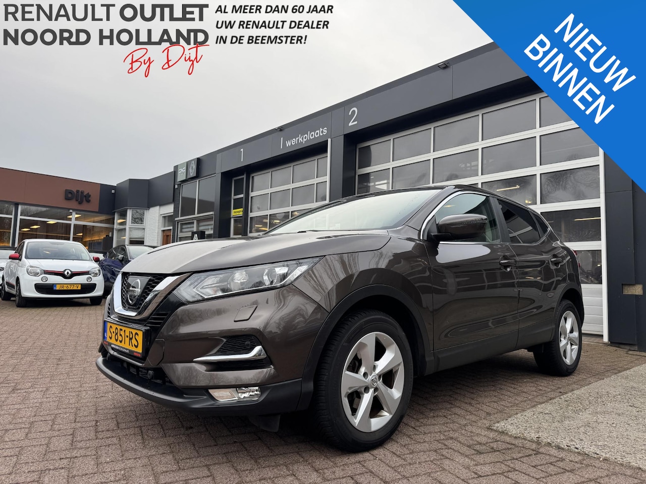 Nissan Qashqai - 1.2 N-Connecta 53.612km!! - AutoWereld.nl