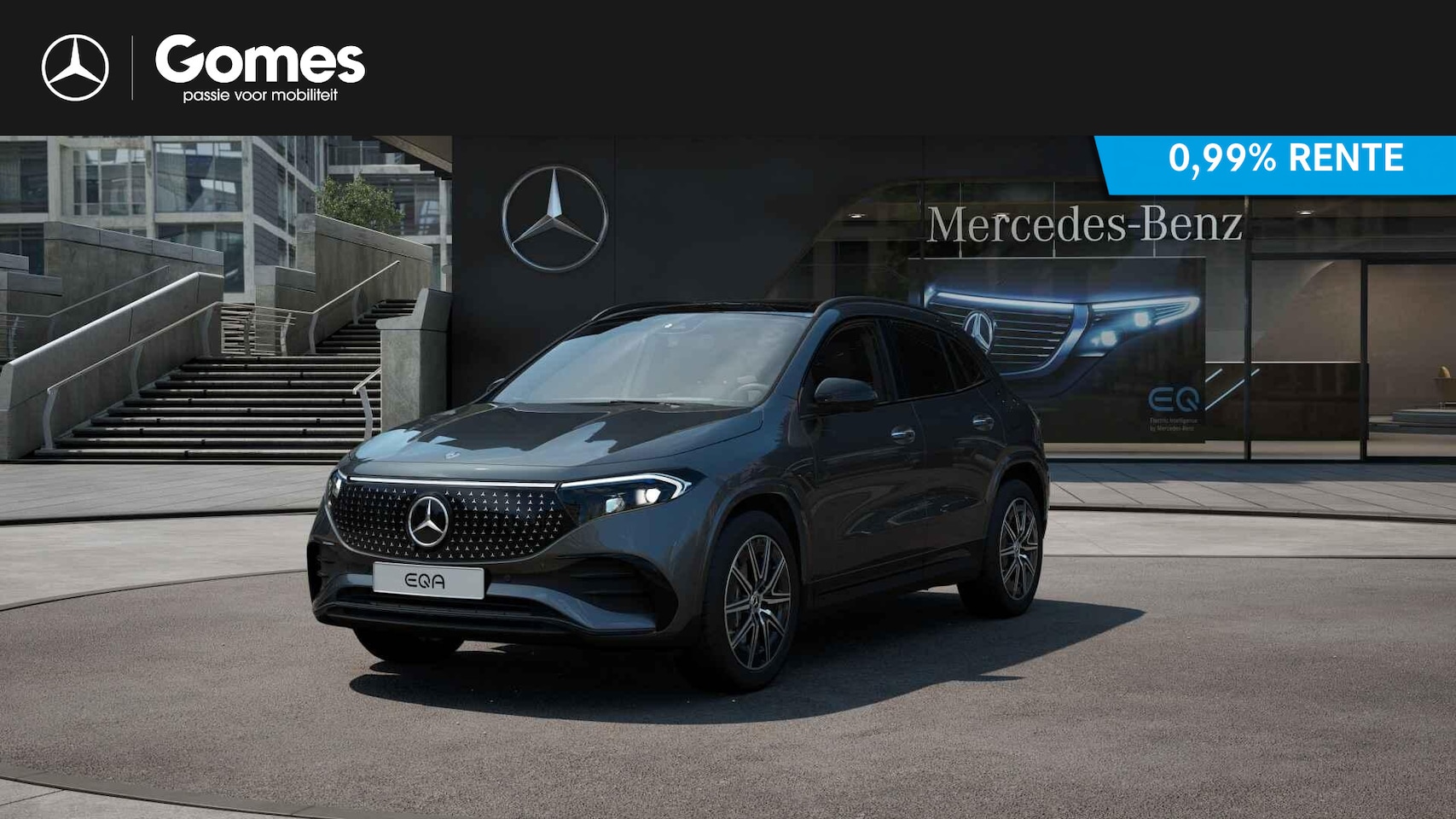 Mercedes-Benz EQA - 250+ Business Solution AMG | VERWACHT Night Pakket | Winter Pakket | Panoramadak | Burmest - AutoWereld.nl