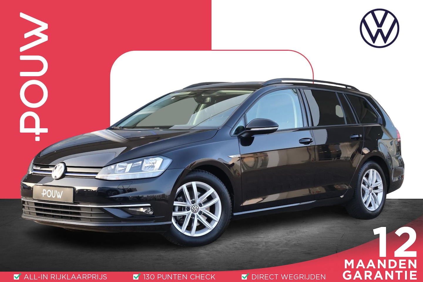 Volkswagen Golf Variant - 1.5 TSI 130pk DSG Comfortline | Trekhaak | PDC | Adaptive Cruise Control - AutoWereld.nl