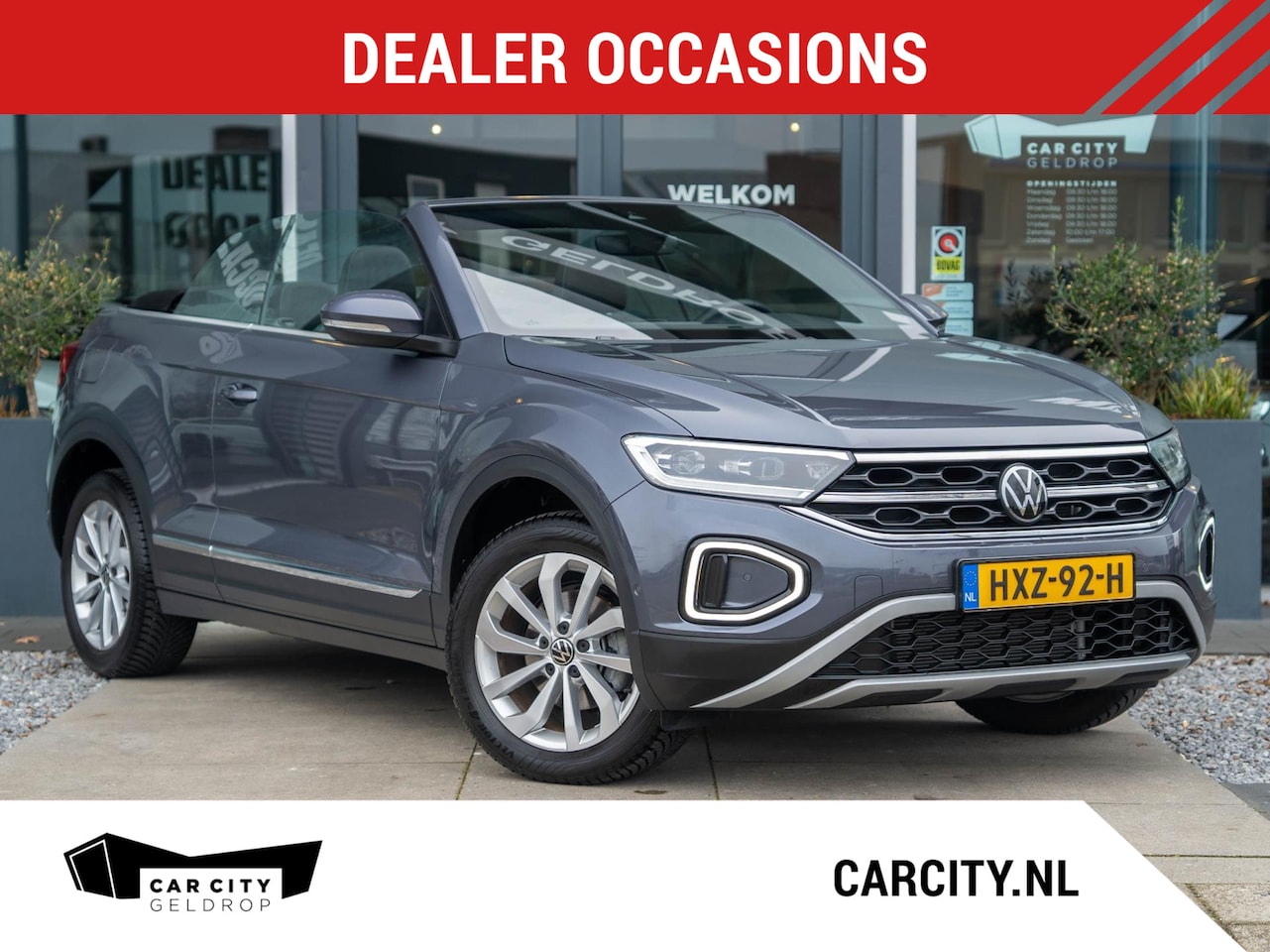Volkswagen T-Roc Cabrio - 1.0 TSI Style / ACC / Camera / Carplay / Stoelverwarming - AutoWereld.nl