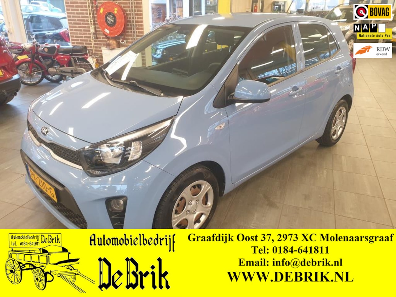 Kia Picanto - 1.0 CVVT EconomyPlusLine 1.0 CVVT EconomyPlusLine - AutoWereld.nl