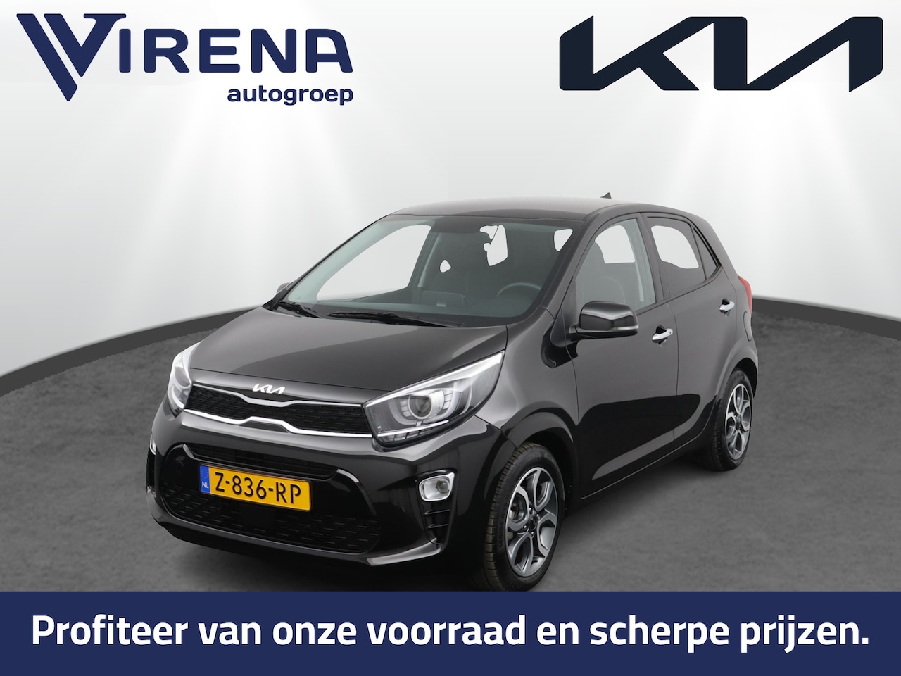Kia Picanto - 1.0 DPi DynamicPlusLine Apple Carplay/Android Auto - Cruise Control - Climate Control - Na - AutoWereld.nl