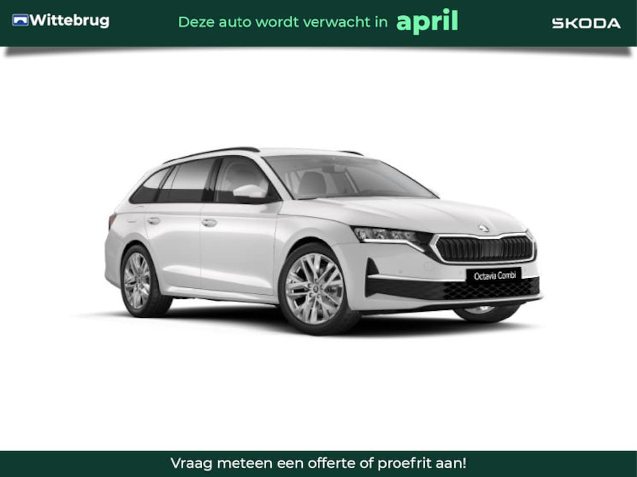 Skoda Octavia Combi - 1.5 TSI MHEV Business Edition Plus Trekhaak / Winter Pakket - AutoWereld.nl