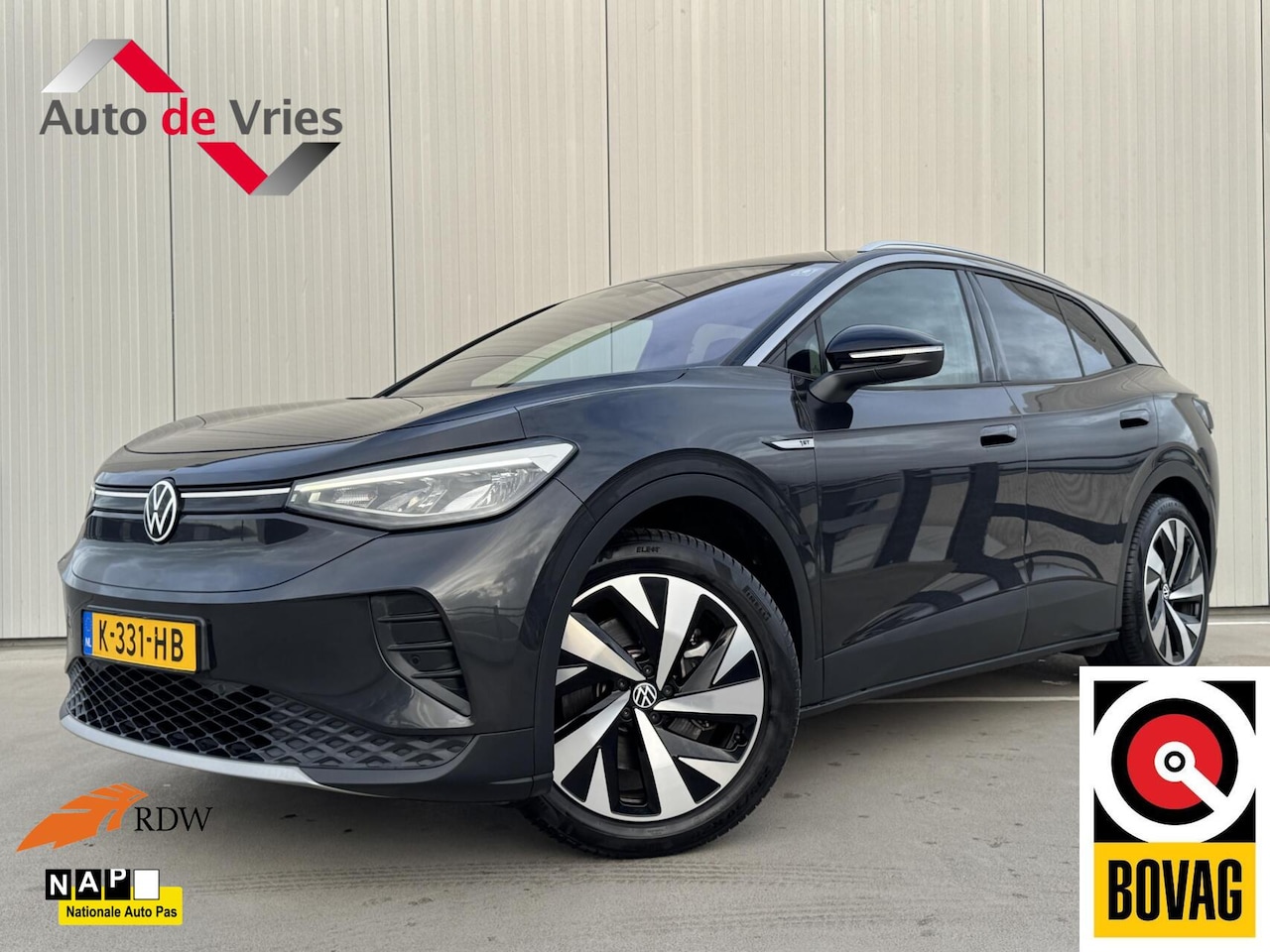 Volkswagen ID.4 - First 77 kWh|NL-Auto|LED|Navi|Trekhaak - AutoWereld.nl