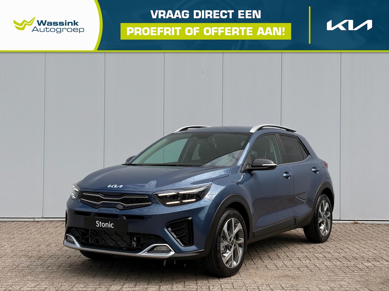 Kia Stonic - 1.0 T-GDi MHEV 100pk GT-Line | Lane Following | Adaptive Cruise | Stoel- en Stuurverwarmin - AutoWereld.nl