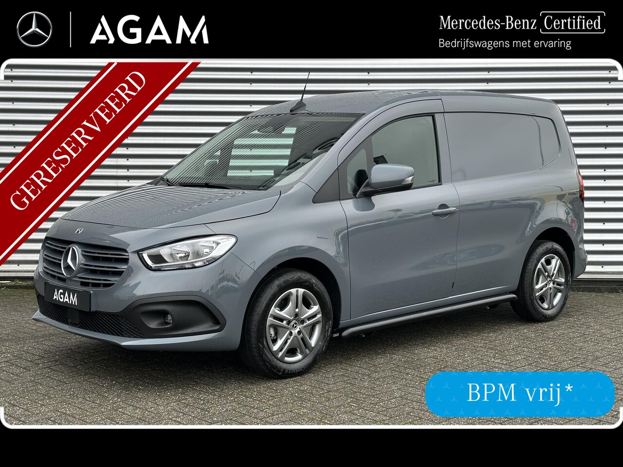 Mercedes-Benz Citan - 108 CDI L1 Airco 3-zits Apple Carplay Nieuwprijs € 30421,- ex btw - AutoWereld.nl