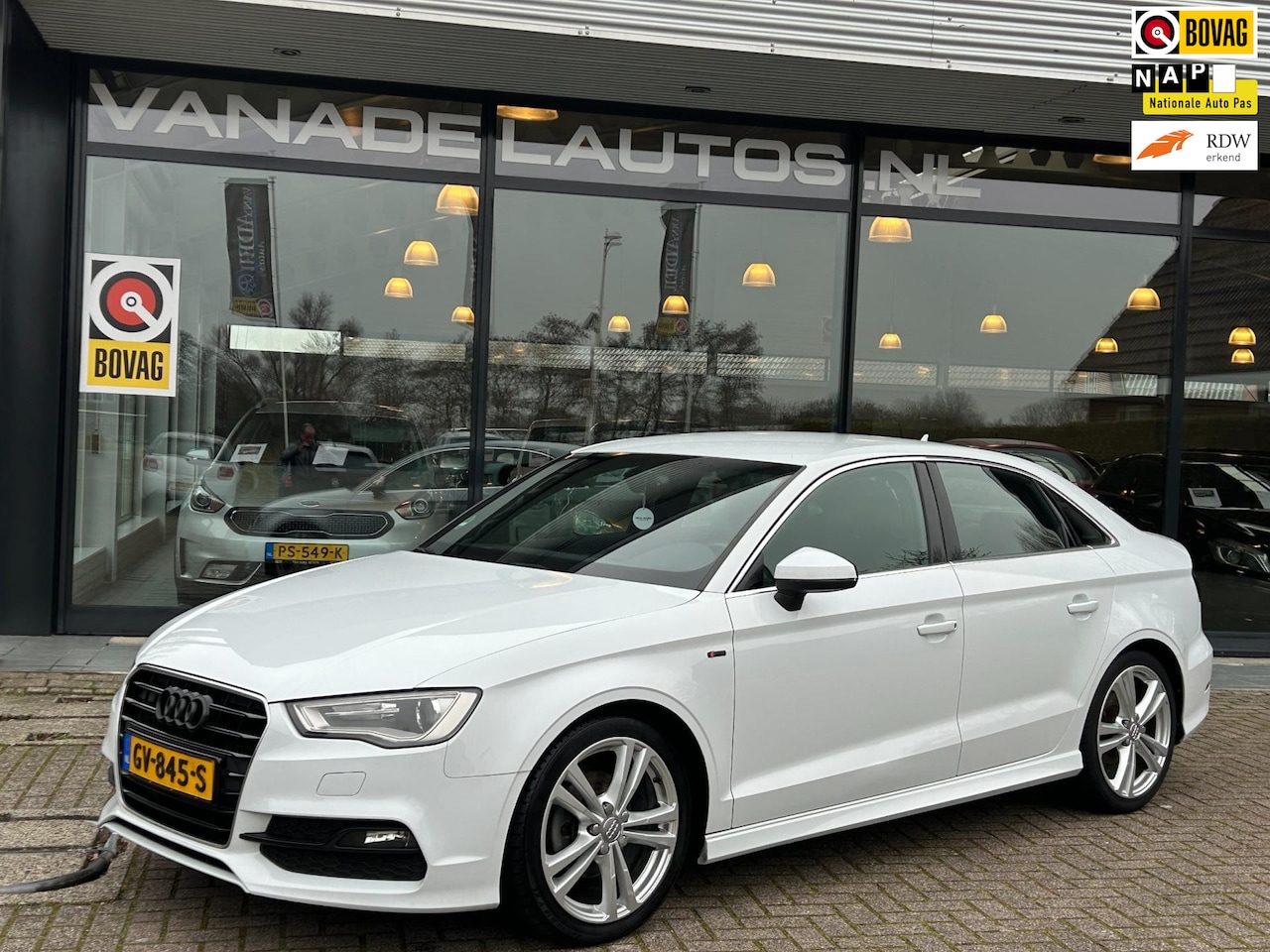 Audi A3 Limousine - 1.4 TFSI Ambition Pro S-Line Navi Clima Cruise NAP NL-Auto Dealeronderhouden! - AutoWereld.nl