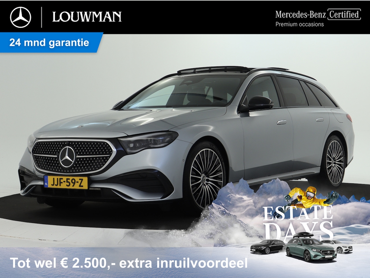 Mercedes-Benz E-klasse Estate - 300 e Plug-In Hybride AMG Nightpakket | Panoramadak | MBUX Superscreen | Trekhaak | Distro - AutoWereld.nl