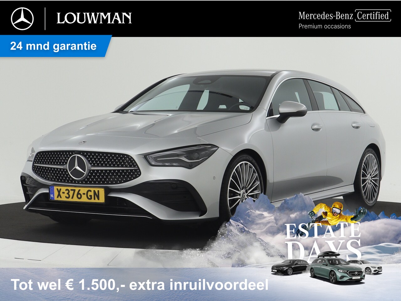 Mercedes-Benz CLA-klasse Shooting Brake - 180 AMG Sportpakket | Keyless Go | Sfeerverlichting | Car Play | Stoelverwarming | Parkeer - AutoWereld.nl