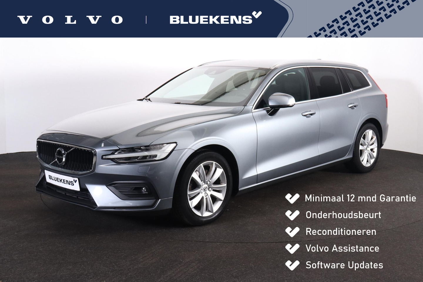Volvo V60 - B3 Momentum - Leder - IntelliSafe Surround - Elektr. bedienb. voorstoelen - Parkeercamera - AutoWereld.nl