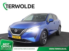 Nissan Qashqai - 1.3 MHEV X-tronic N-Connecta | AUTOMAAT | Panoramadak | Adapt. Cruise | 360 Camera |
