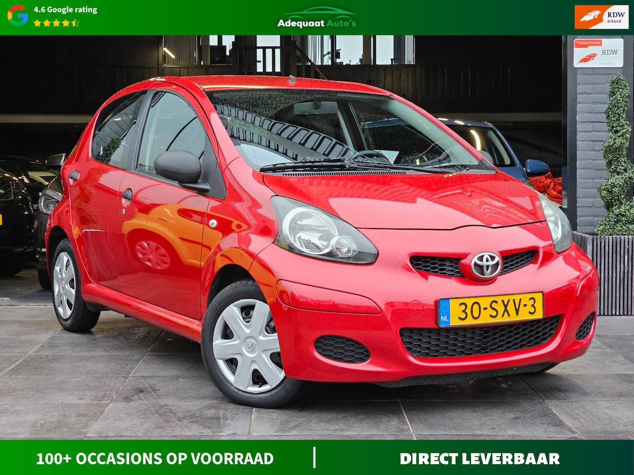 Toyota Aygo - 1.0-12V|Airco|Carplay|NieuwKoppeling|NAP|APK|5DR - AutoWereld.nl