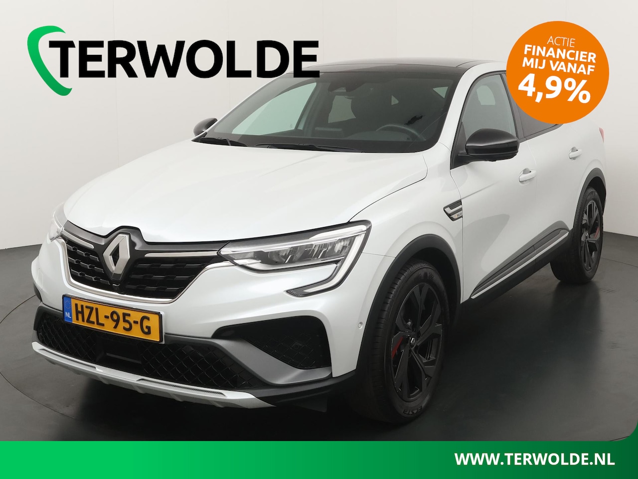 Renault Arkana - E-Tech Hybrid 145 R.S. Line | Glazen Schuifdak | 18" Lichtmetaal | Adaptive Cruise | Navig - AutoWereld.nl