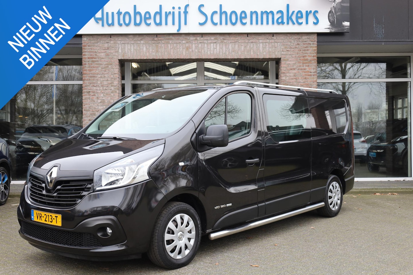 Renault Trafic - 1.6 dCi T29 L2H1 DC Turbo2 Energy TREKHAAK SIDEBARS AIRCO CRUISE PARKEERSENSOR NAVI NAP - AutoWereld.nl