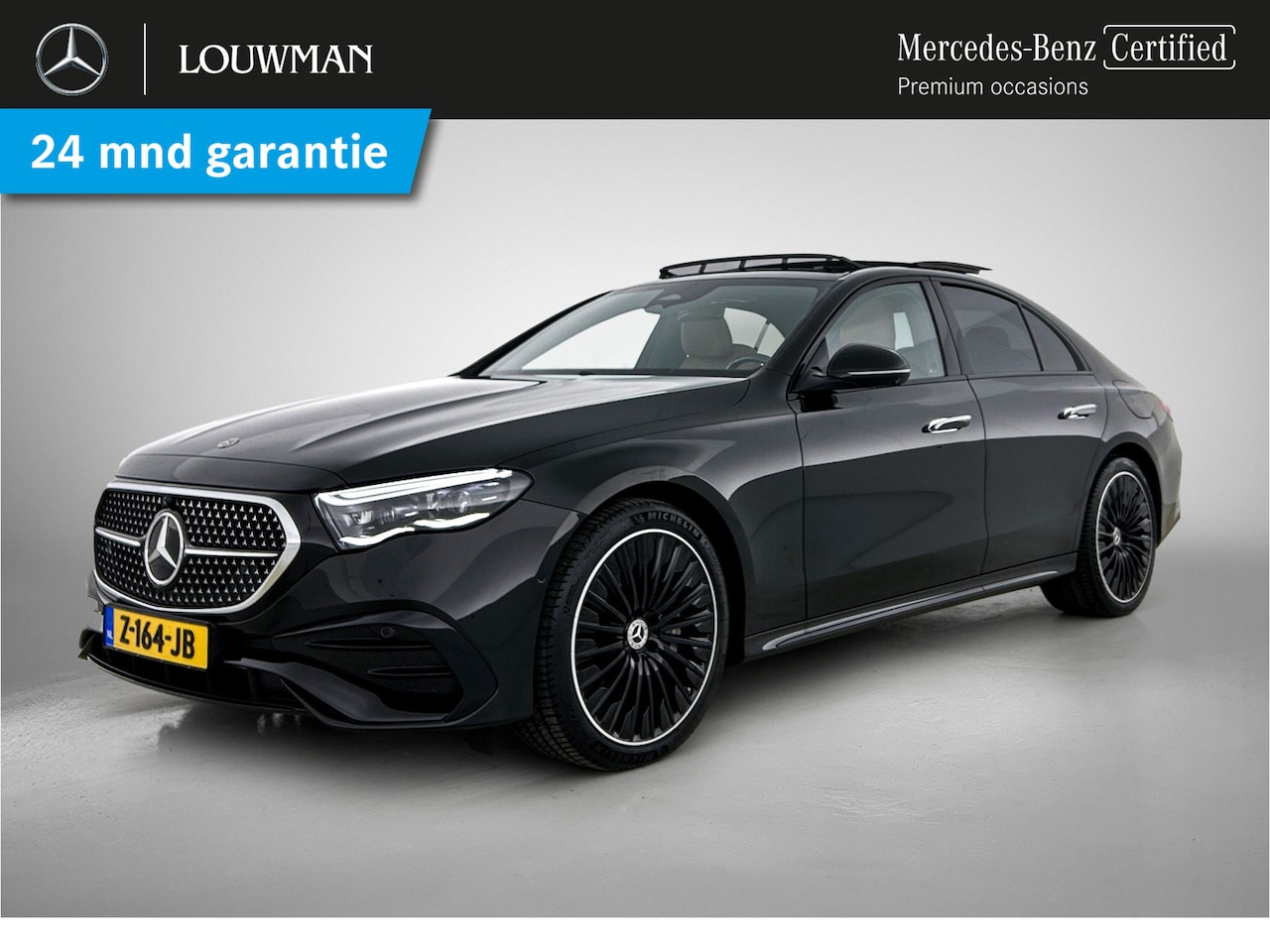 Mercedes-Benz E-klasse - 400 e 4MATIC AMG Line Panoramadak, hyperscreen, head up display, multispaaks Inclusief 24 - AutoWereld.nl