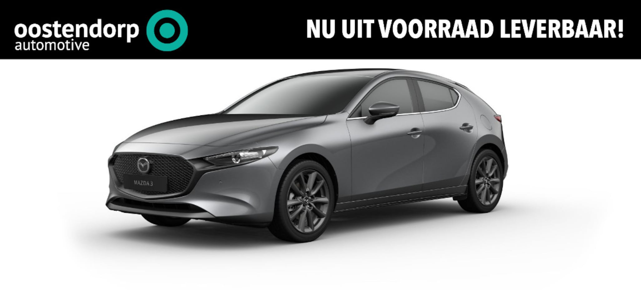 Mazda 3 - 2.5 e-SkyActiv-G M Hybrid 140 Centre-line € 3.000,- Voorraad voordeel! | Stuurverwarming | - AutoWereld.nl