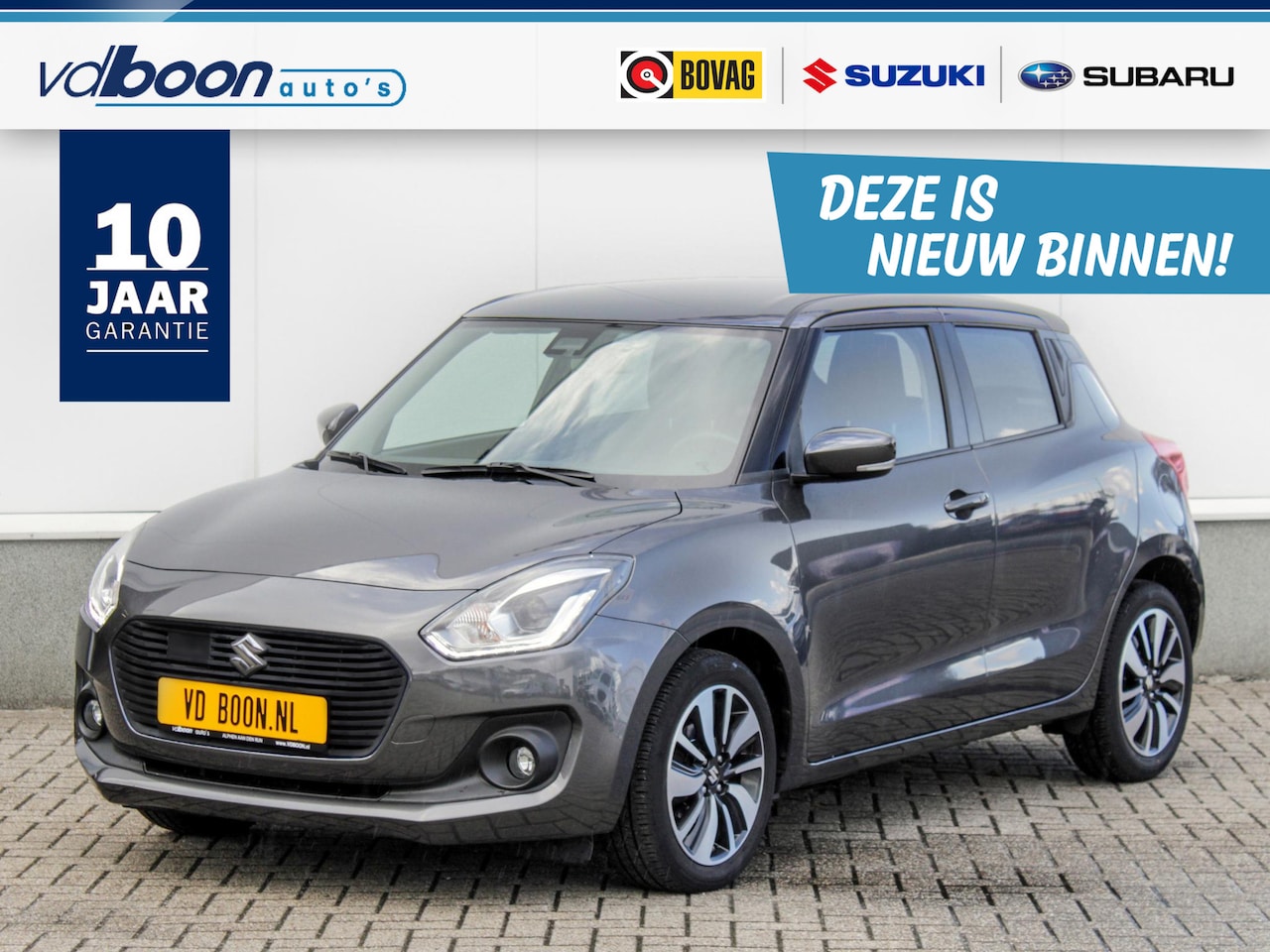 Suzuki Swift - 1.0 Stijl Automaat | Navi | Clima | Adap. Cruise | Lm-Velgen - AutoWereld.nl