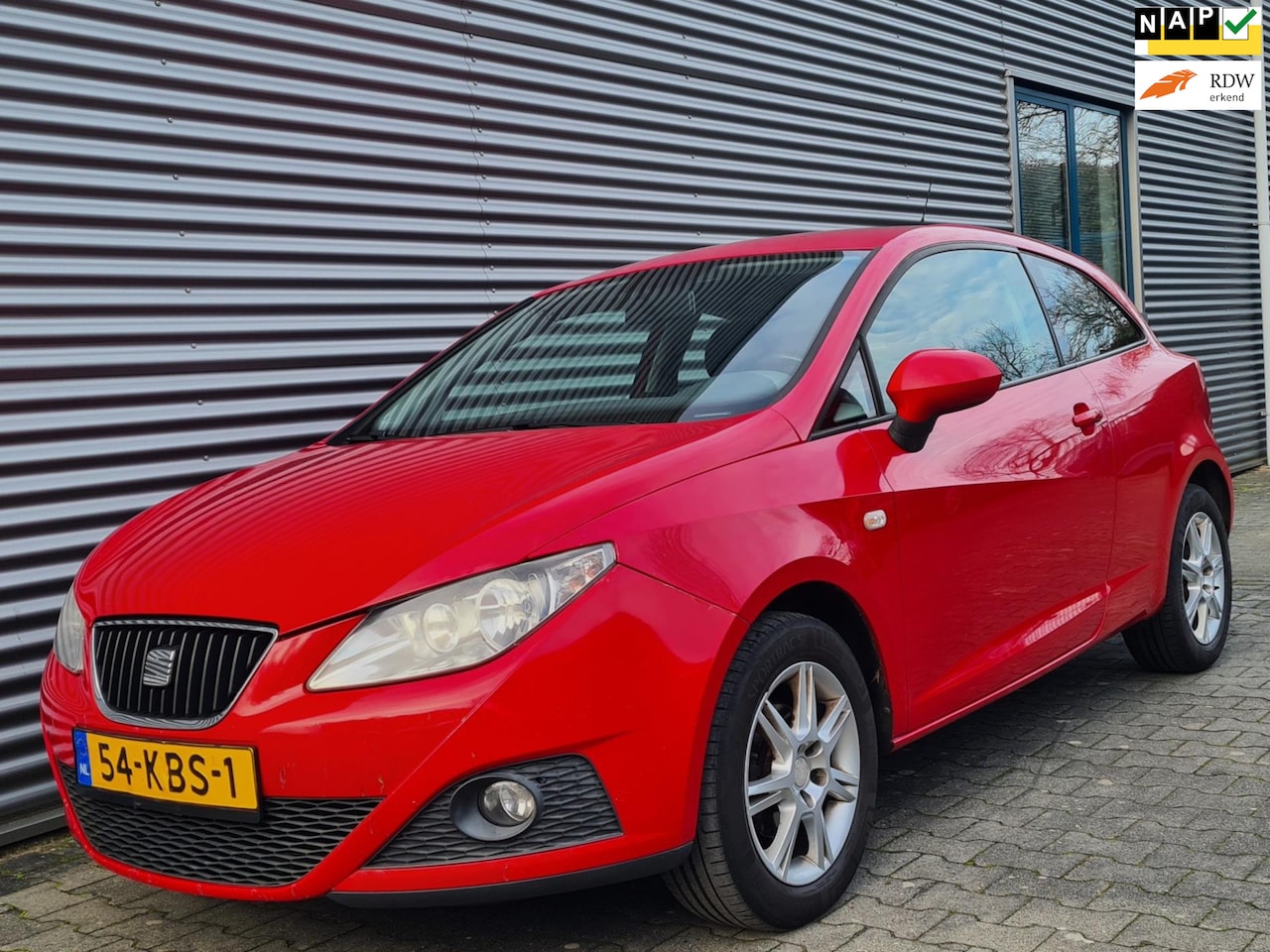 SEAT Ibiza SC - 1.2 Style 3drs 10-2009 Emotion Red - AutoWereld.nl