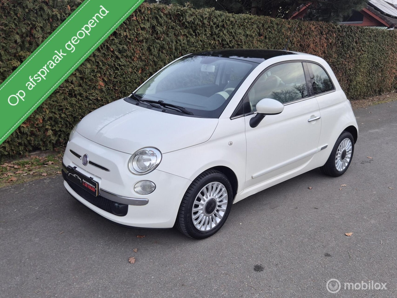 Fiat 500 - 1.2 Lounge Pano GEEN IMPORT APK 1-27 WINTERBANDENACTIE - AutoWereld.nl