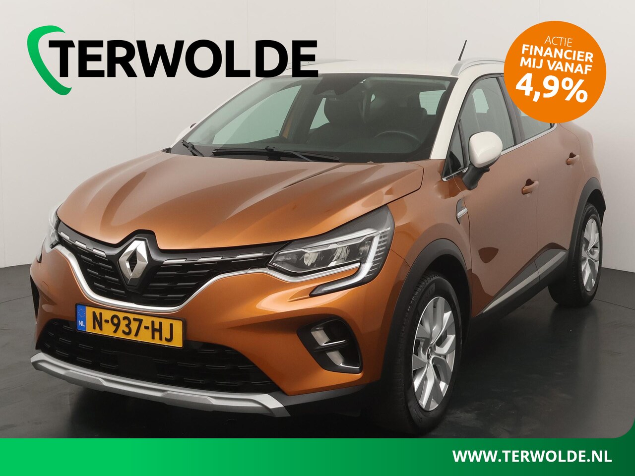 Renault Captur - TCe 100 Intens | Navigatie | Trekhaak | Parkeersensoren | - AutoWereld.nl