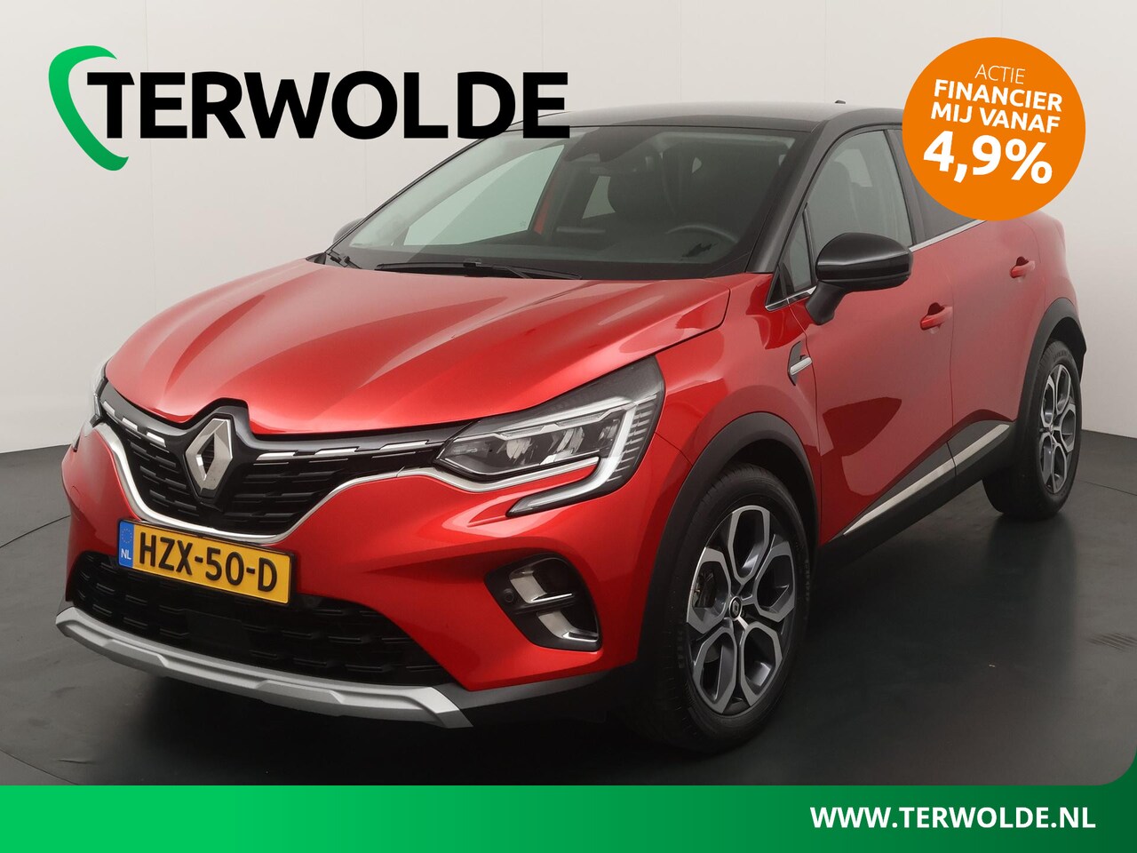 Renault Captur - techno mild hybrid 160 EDC | AUTOMAAT | Adapt. Cruise | Groot Navi | 18" velgen | - AutoWereld.nl
