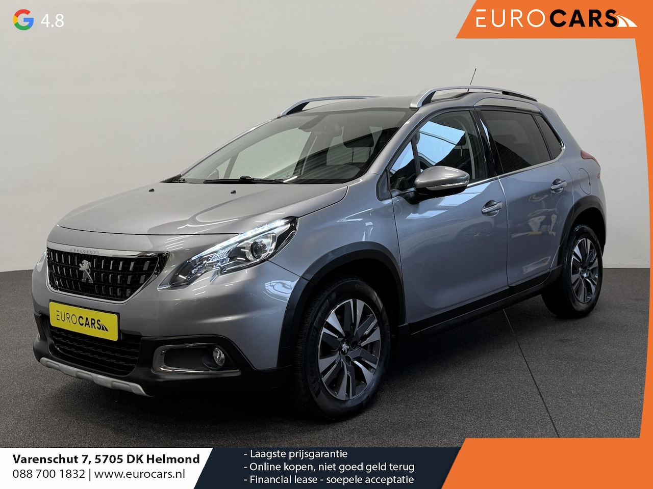 Peugeot 2008 - 1.2 PureTech Allure Navigatie Parkeersensoren achter Cruise Control Climate Control Half l - AutoWereld.nl