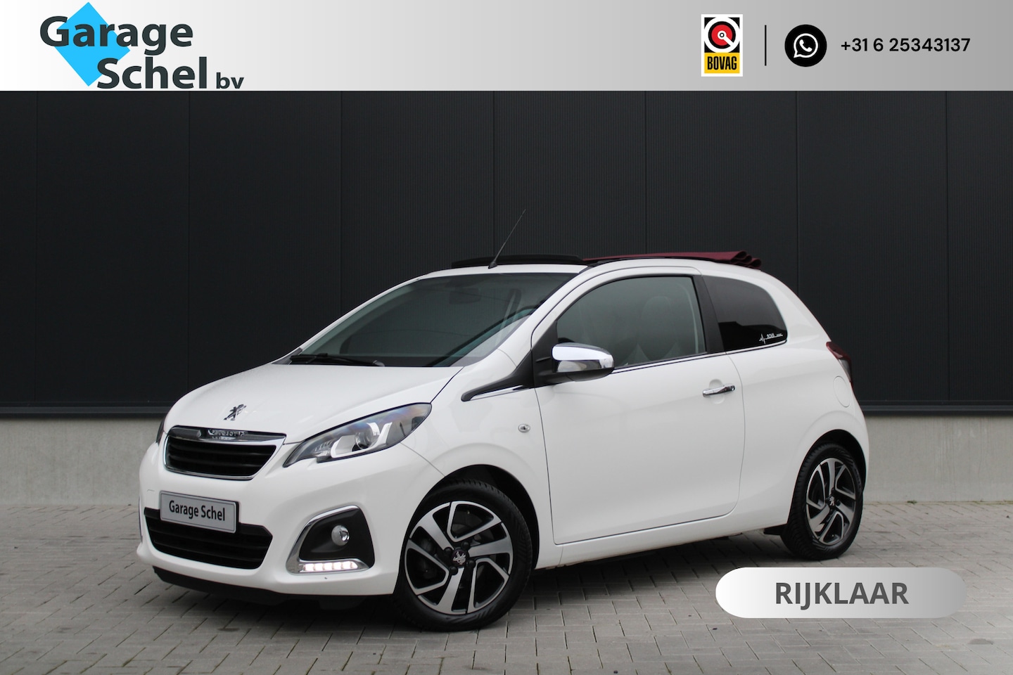 Peugeot 108 - 1.0 e-VTi Allure TOP! - Cabriodak - Camera - Cruise - Autoclima - Bluetooth - Rijklaar - AutoWereld.nl