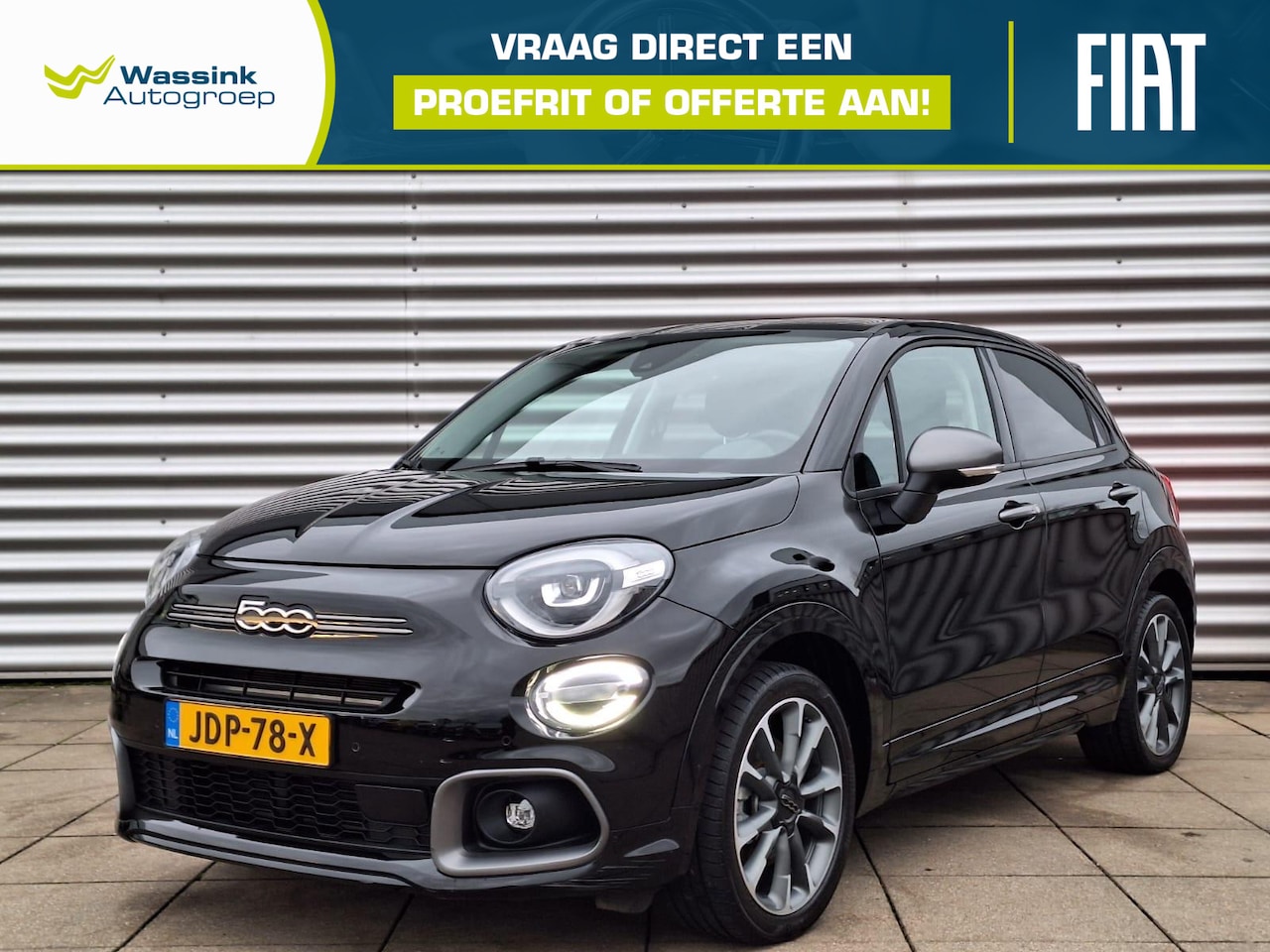 Fiat 500 X - 1.5 Hybrid Sport | Achteruitrijcamera | Cruise Control | Climate Control | Navigatie - AutoWereld.nl