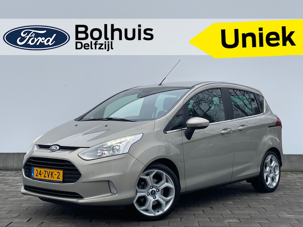 Ford B-Max - EcoBoost Titanium | Winter Pack | X-Pack | Parkeersensoren achter | Bluetooth | 100% deale - AutoWereld.nl