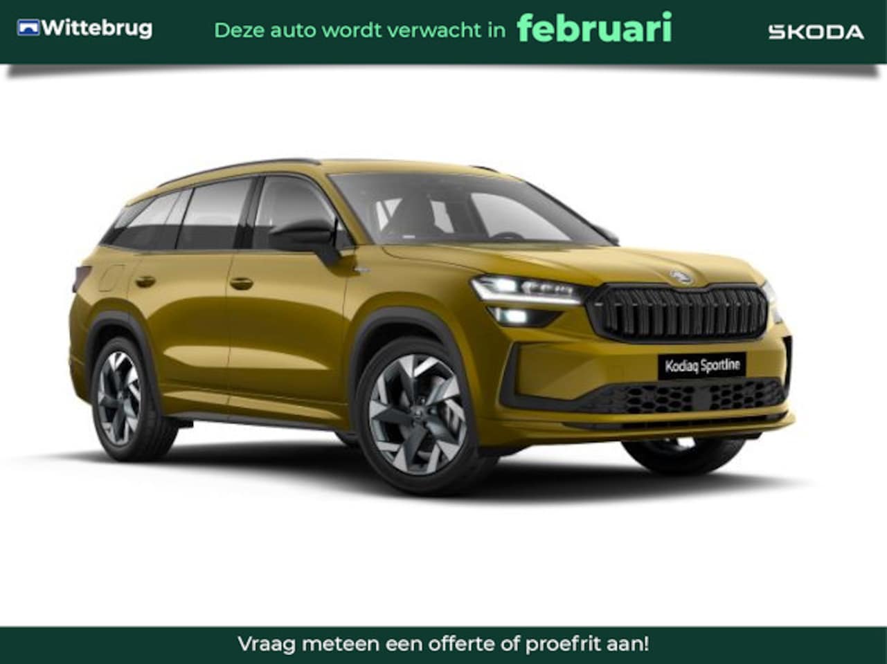 Skoda Kodiaq - 1.5 TSI PHEV Sportline Business / Comfort Pakket / Panoramadak / Trekhaak / Winter pakket - AutoWereld.nl