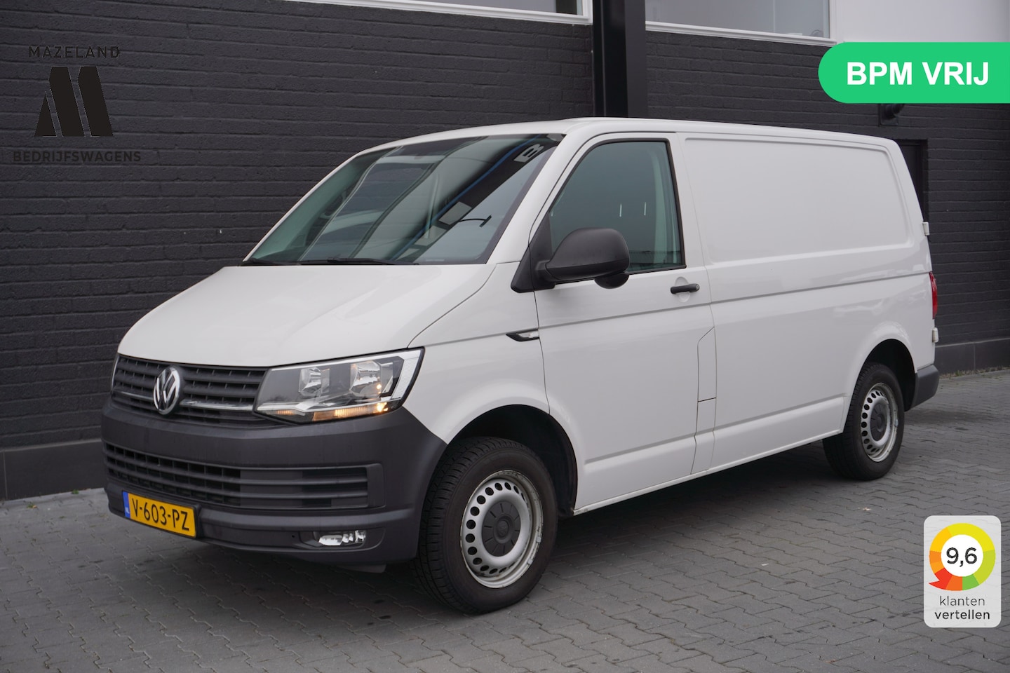 Volkswagen Transporter - 2.0 TDI EURO 6 - Airco - Navi - Cruise - € 10.950,- Excl. - AutoWereld.nl