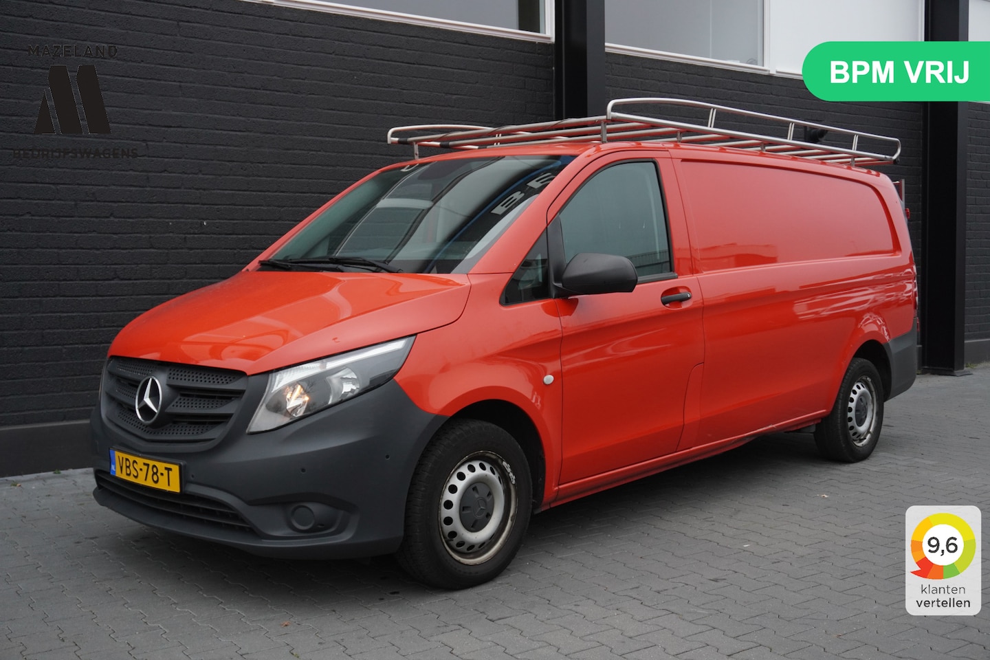 Mercedes-Benz Vito - 114 CDI XL EURO 6 - A/C Climate- Navi - Cruise - € 13.900,- Excl. - AutoWereld.nl