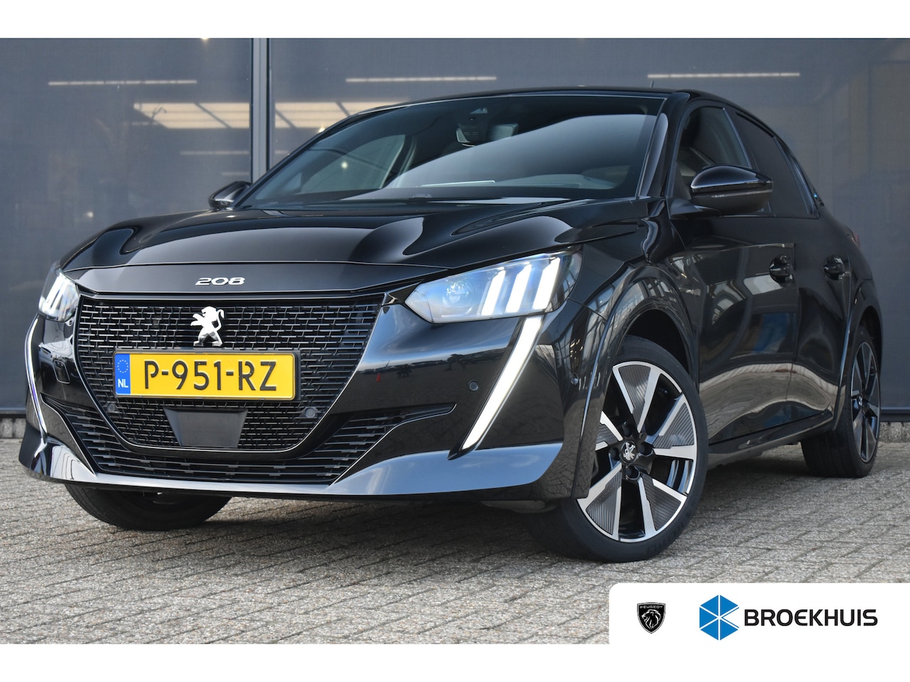 Peugeot e-208 - EV GT 350 50 kWh 3 Fase 87%SOH! | 3D Navigatie | Sfeerverlichting | Dodehoek-Detectie | Ke - AutoWereld.nl