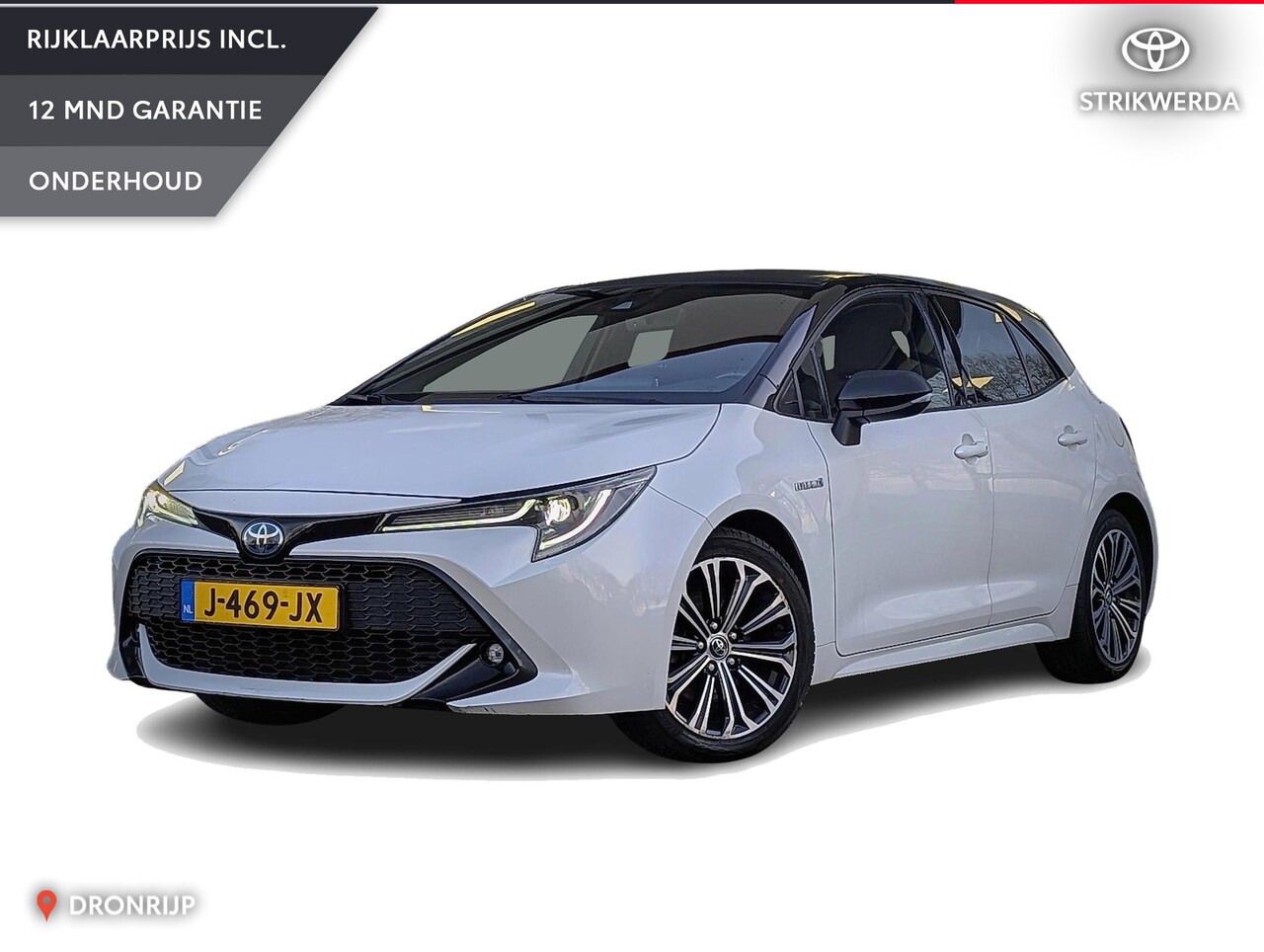 Toyota Corolla - 2.0 Hybrid Business Plus | Dealer OH | Bi-tone | Stoelverwarming | ACC | LED | Keyless | C - AutoWereld.nl