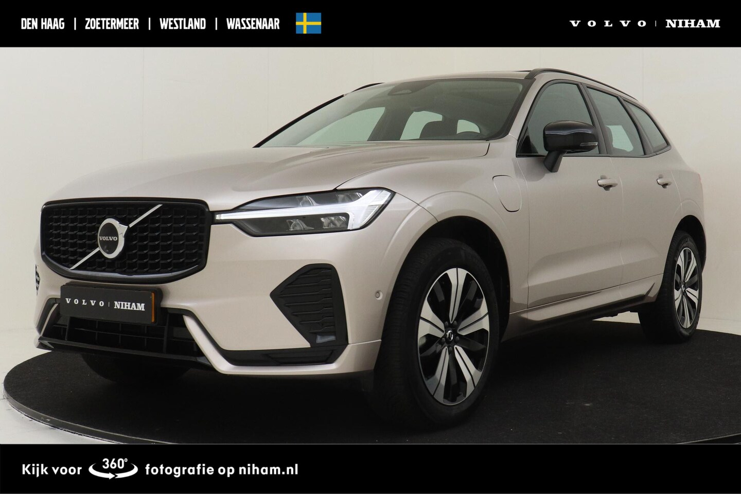 Volvo XC60 - T6 PLUG-IN HYBRID AWD PLUS DARK -PANO.DAK|360°CAM|ADAP.CRUISE|19"|TREKHAAK|POWER-SEATS - AutoWereld.nl