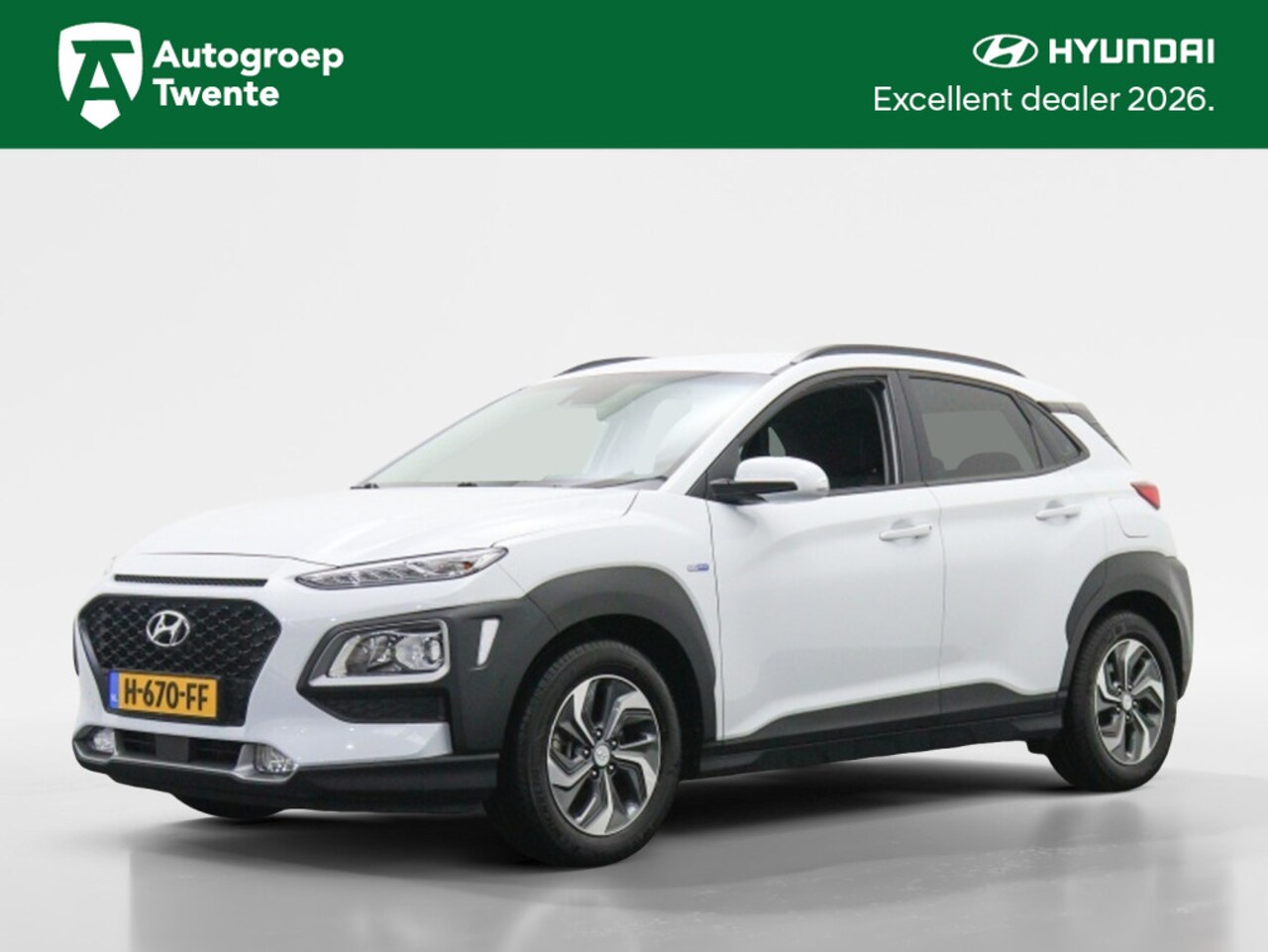 Hyundai Kona - 1.6 GDI HEV Comfort + Navigatie | Trekhaak - AutoWereld.nl