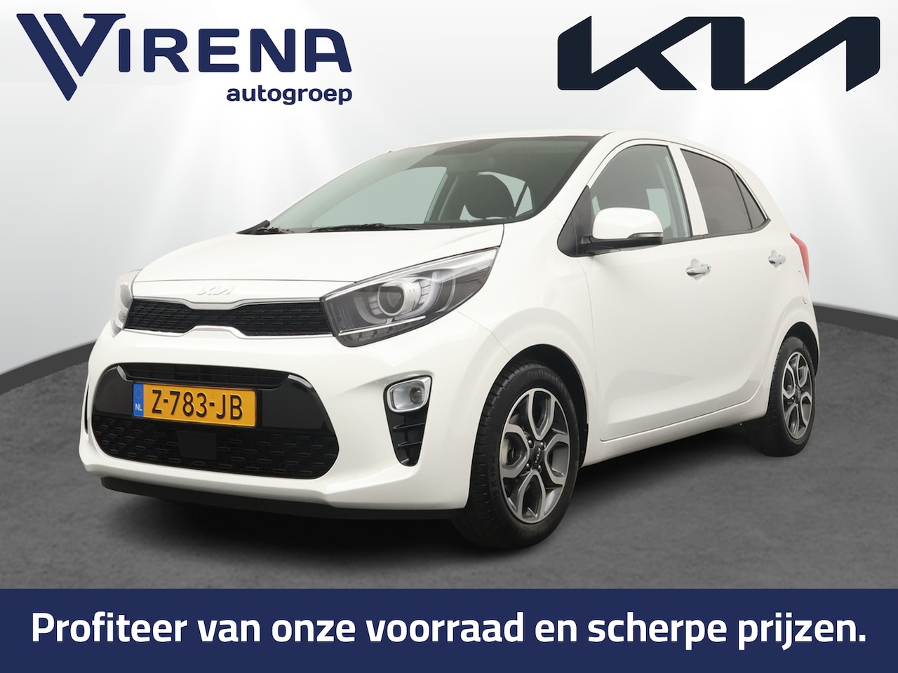 Kia Picanto - 1.0 DPi DynamicPlusLine - Apple Carplay/Android Auto - Cruise Control - Climate Control - - AutoWereld.nl