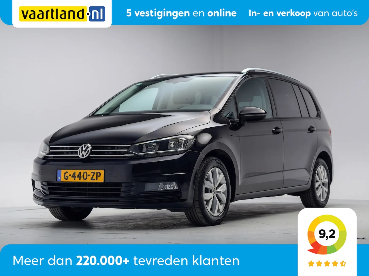 Volkswagen Touran - 1.5 TSI 150pk Comfortline Aut. 7-Pers. [ Navi Apple/Android Stoelverwarming ] - AutoWereld.nl