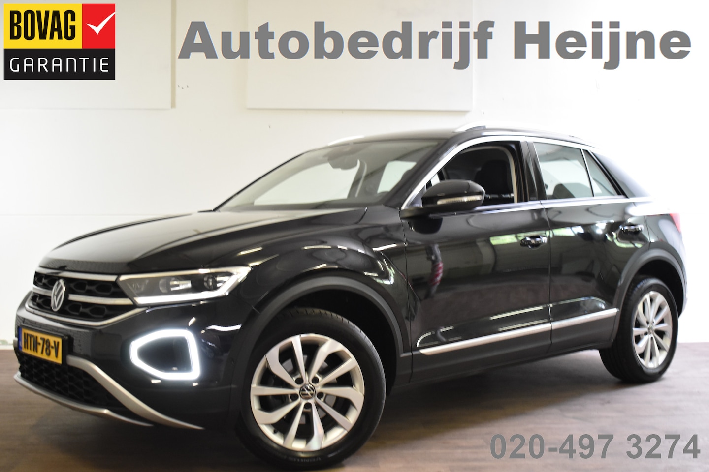 Volkswagen T-Roc - 1.5 TSI 150PK DSG STYLE VIRTUAL/CARPLAY/CAMERA - AutoWereld.nl