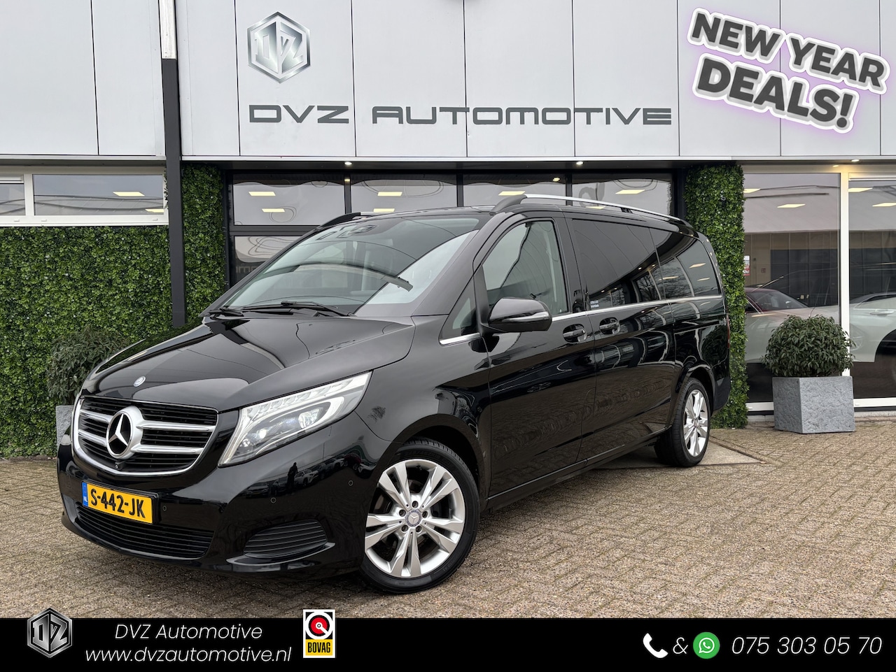 Mercedes-Benz V-klasse - 220d Lang Avantgarde Edition | 7-Zits | Burmester | Spoor | 360 Camera | - AutoWereld.nl