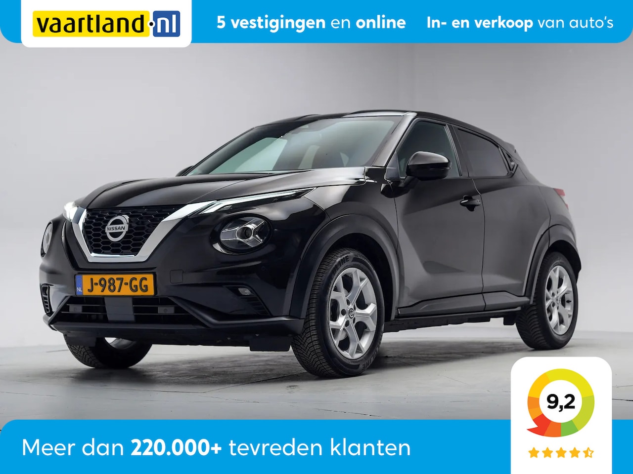 Nissan Juke - 1.0 DIG-T Business Ed. Aut. [ Navi Camera Stoelverwarming PDC ] - AutoWereld.nl