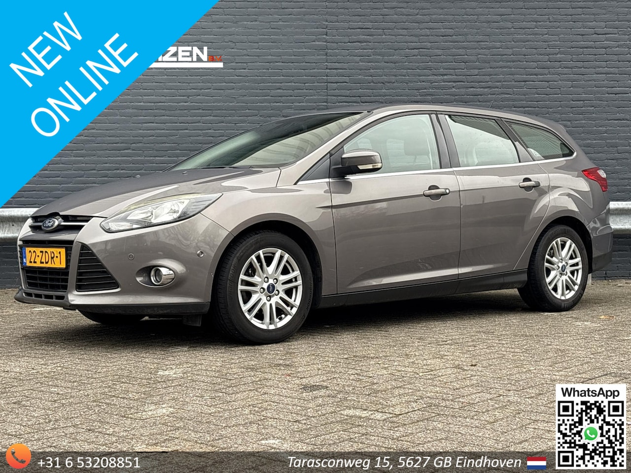 Ford Focus Wagon - 1.0 EcoBoost Titanium | Climate | Cruise | Navi | PDC | - AutoWereld.nl