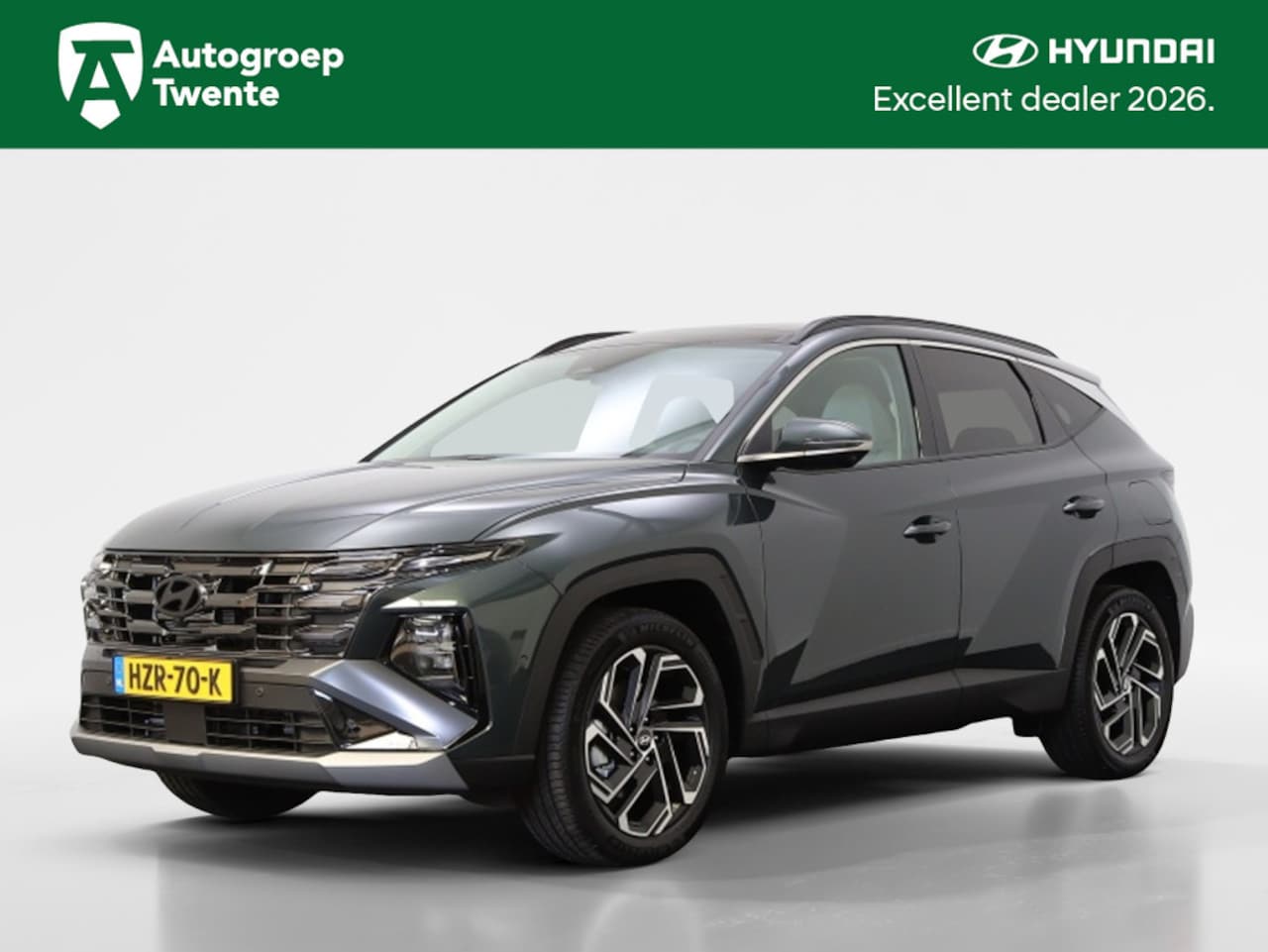 Hyundai Tucson - 1.6 T-GDI HEV Premium Sky | Panoramadak | Navigatie - AutoWereld.nl