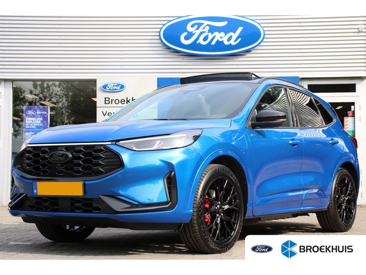 Ford Kuga - 2.5 PHEV ST-Line X | NL-AUTO! | BLACK PACK | WINTERPACK | MATRIX KOPLAMPEN | DEALER OH! | - AutoWereld.nl