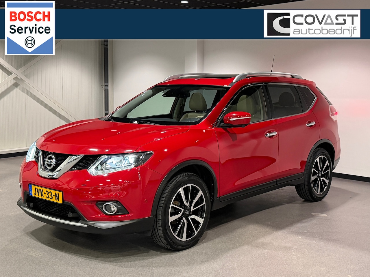 Nissan X-Trail - 1.6 DIG-T Tekna 7p. Leder|Panoramadak|Navigatie|Camera|Trekhaak|7-Persoons - AutoWereld.nl